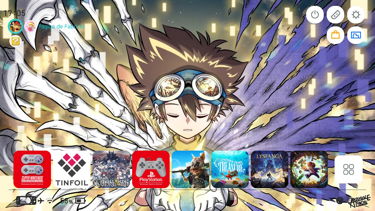 Digimon Akamine Naoki Home Menu Themes Themezer