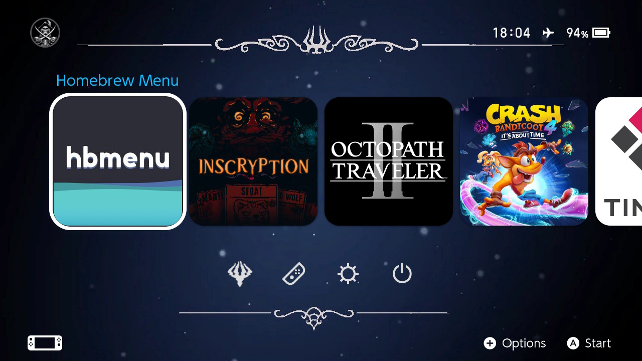 Hollow Switch Home Menu Themes Themezer