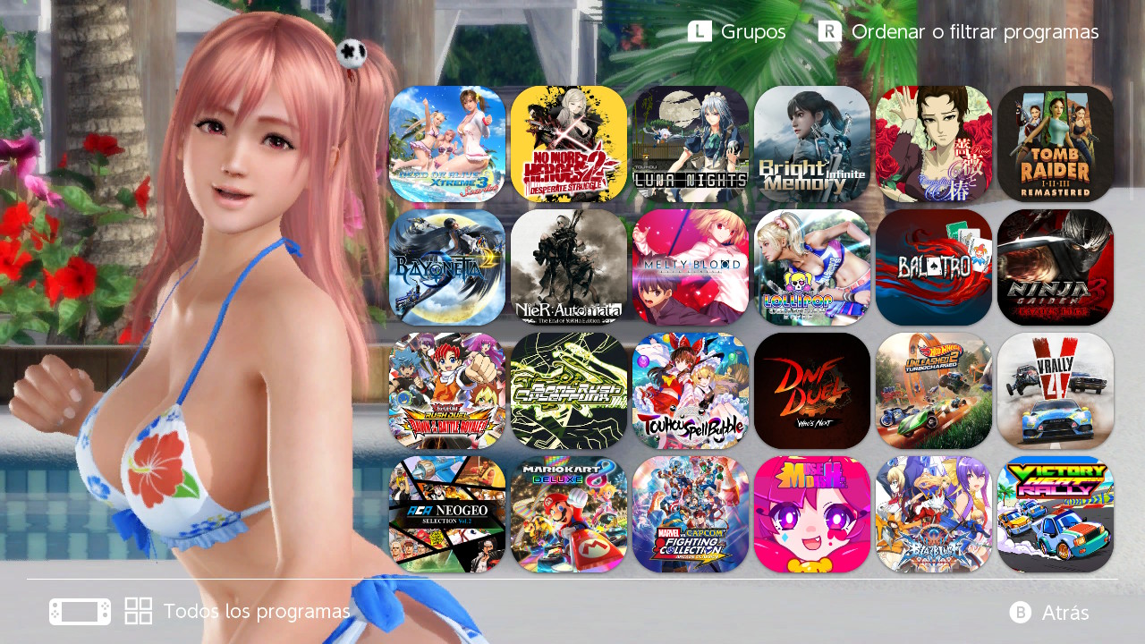 DOA X3S Honoka All Apps Menu All Apps Themes Themezer