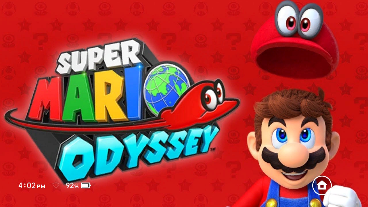 Super Mario Odyssey Lock | Lockscreen | Themes | Themezer