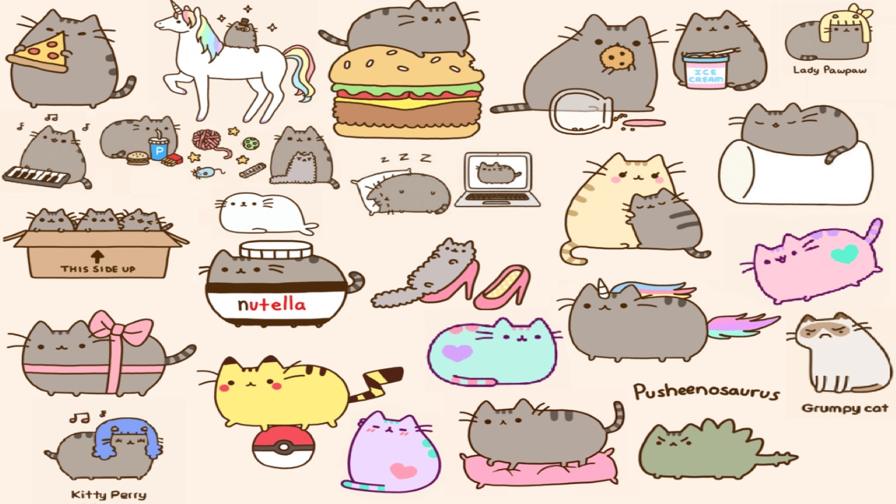 (PUSHEEN CAT) player | Player Selection | Themes | Themezer