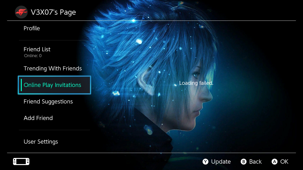 Noctis FFXV User Page Themes Themezer   Original 