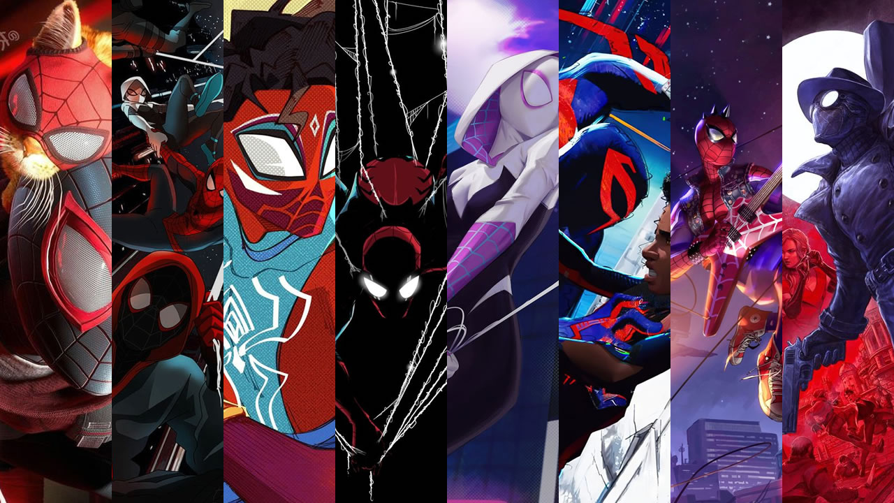 Spiderman Carousel Spiderverse Vertical | Home Menu | Themes | Themezer