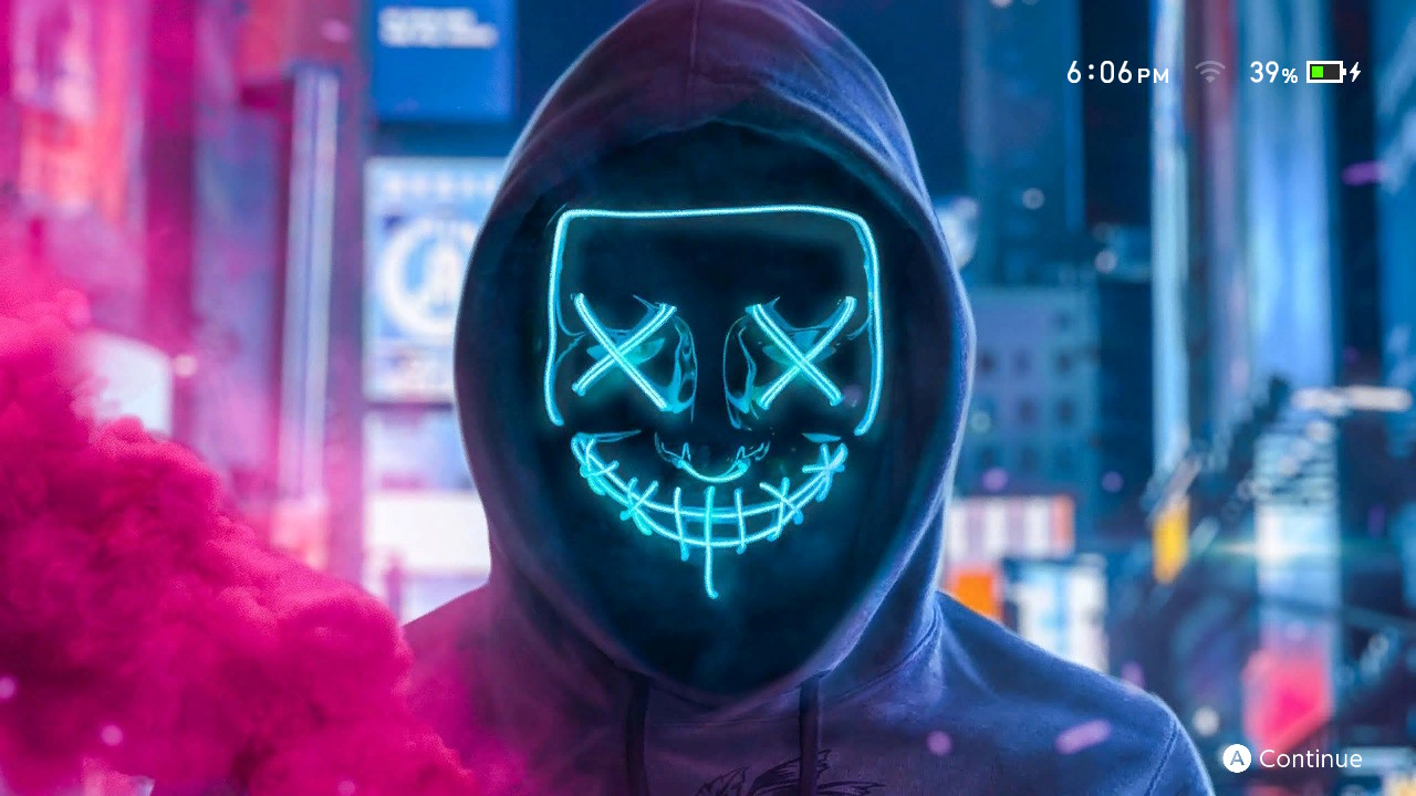 Neon Hacker | Lockscreen | Themes | Themezer