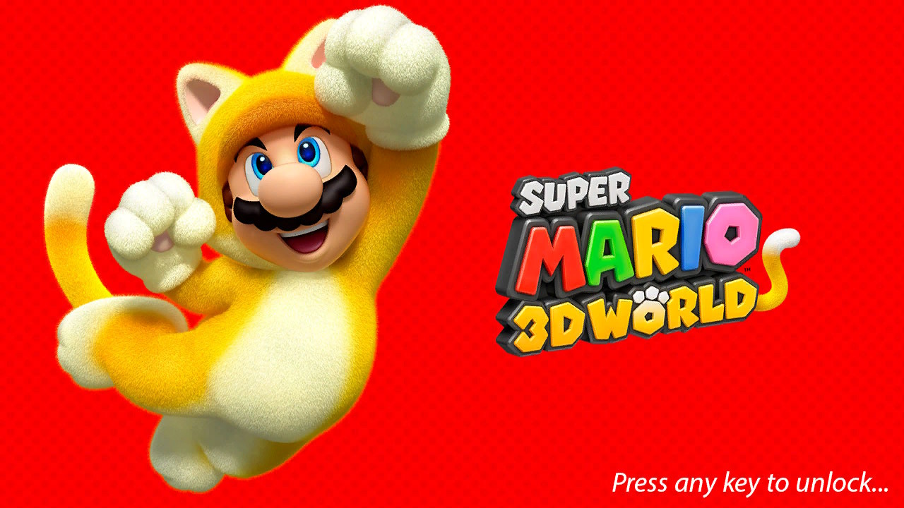 Super Mario 3D World - Lock | Lockscreen | Themes | Themezer